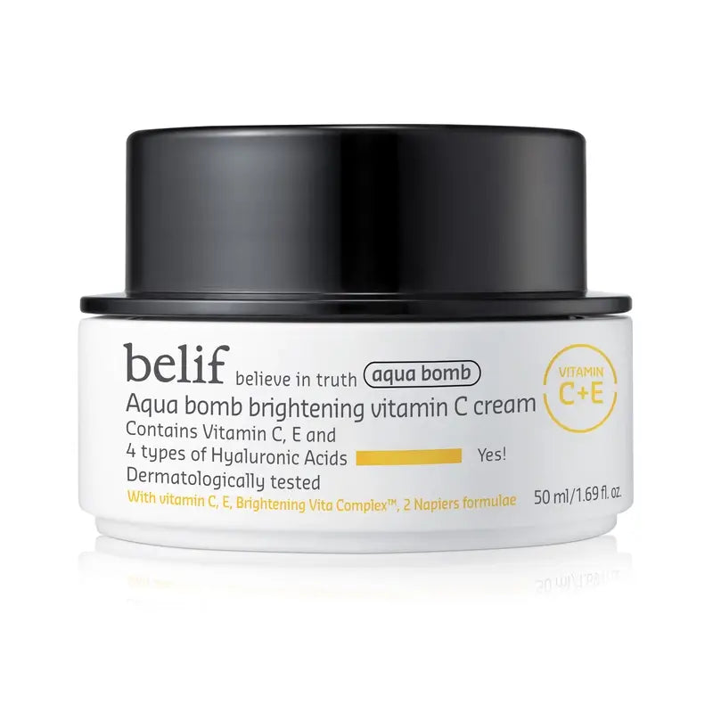 Belif Aqua Bomb Brightening Vitamin C Cream, 50 ml