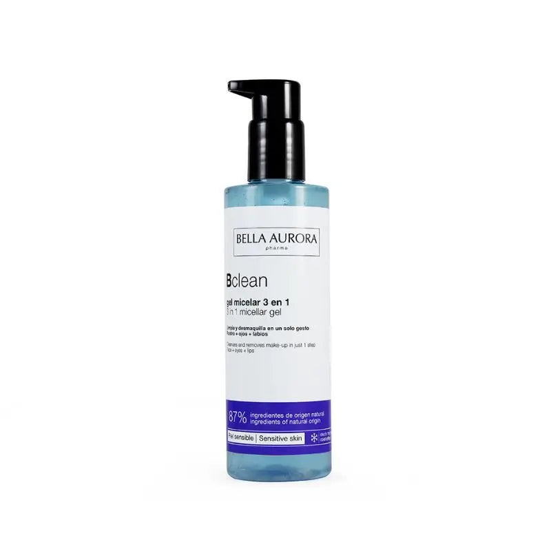 Bella Aurora B-Clean Gel Micelar Anti-Manchas, 200 ml