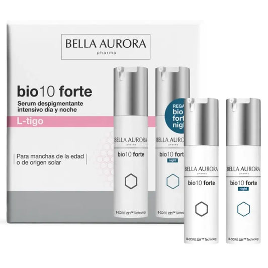 Bella Aurora Bella Aurora Bio10 Forte Anti-Blemish Ritual Bio10 Forte L-Tigo + Bio10 Forte Night, 60 ml