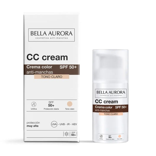 Bella Aurora CC Cream SPF 50+ Light Tone 30 ml