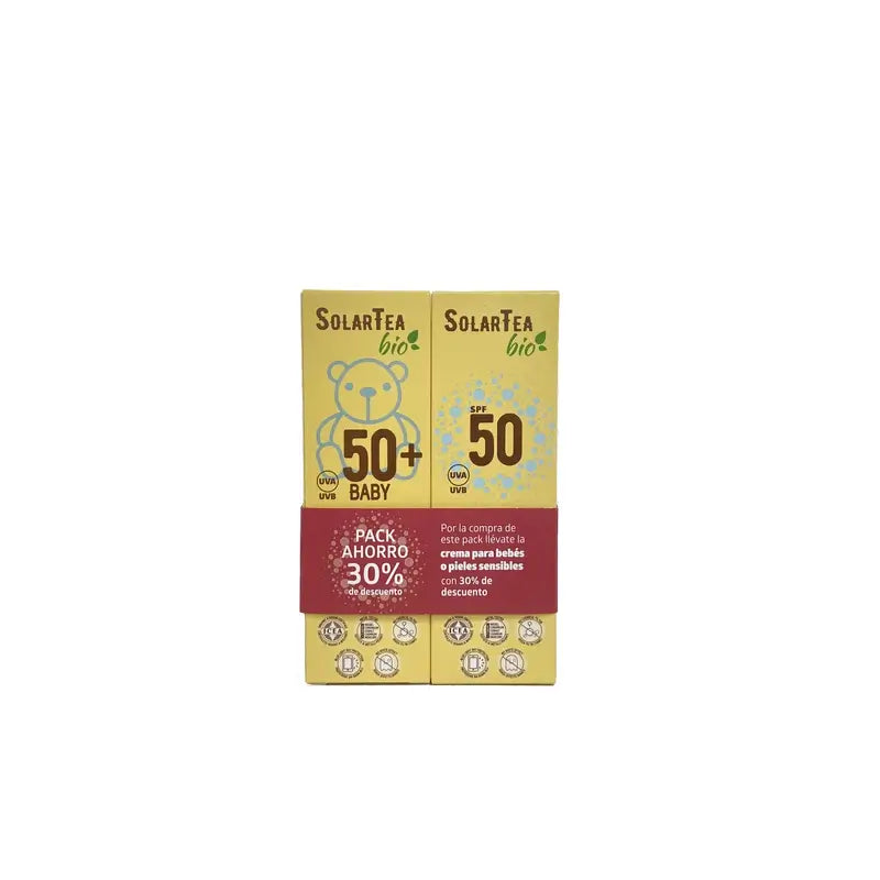 Bema High Sun Protection For Babies Sun Care Pack Tea , 100 + 100 ml