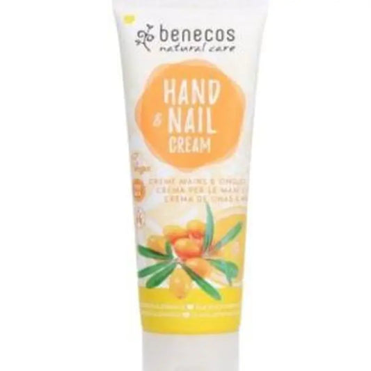 Benecos Crema De Manos Espino Amarillo Y Naranja 75+25Ml.