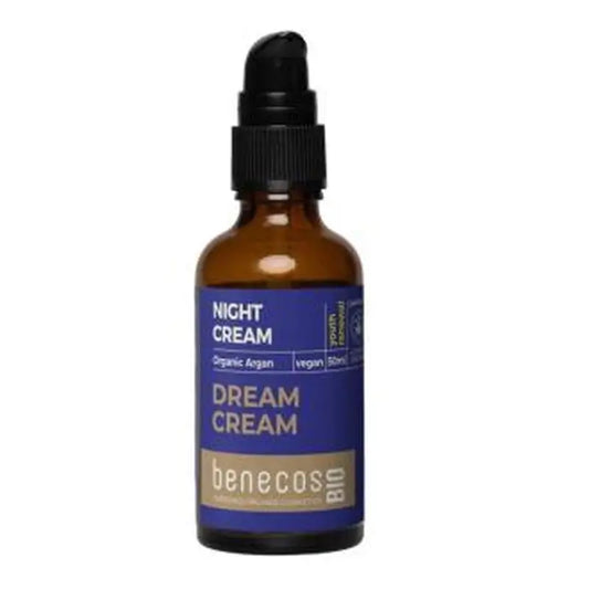 Benecos Crema De Noche Intensa Argan 50Ml. Bio Vegano