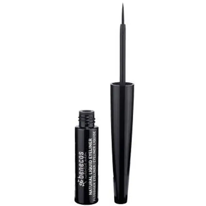 Benecos Eyeliner - Lapiz De Ojos Liquido Negro 3Ml.