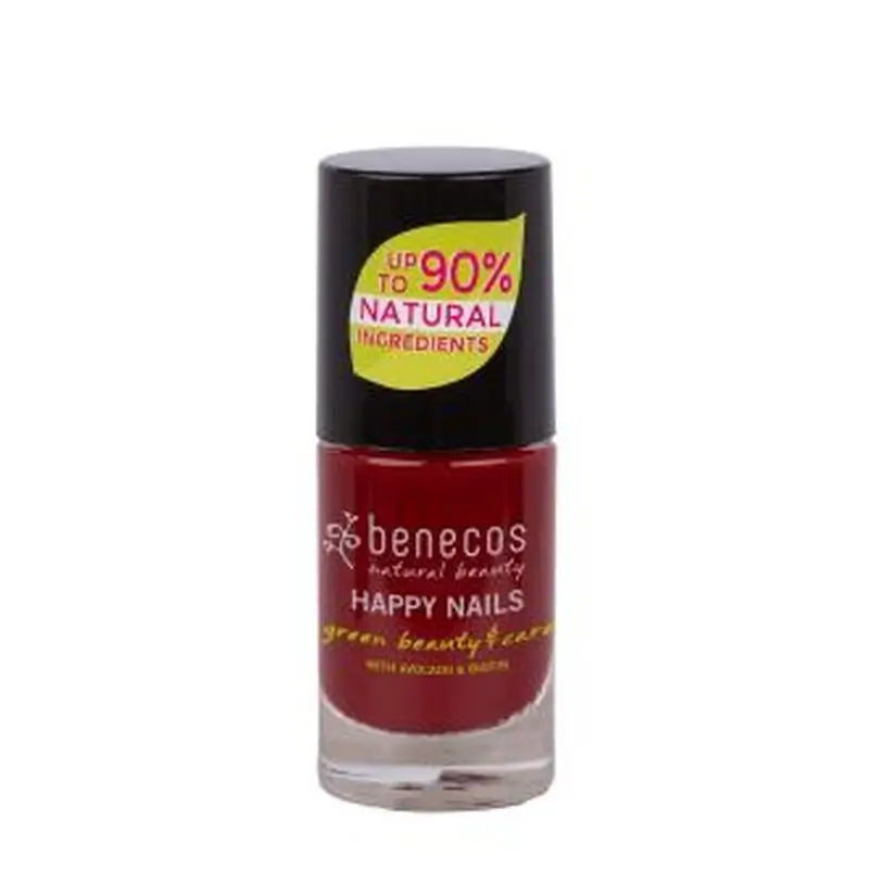 Benecos Laca De Uñas Cherry Red 5Ml. Vegano