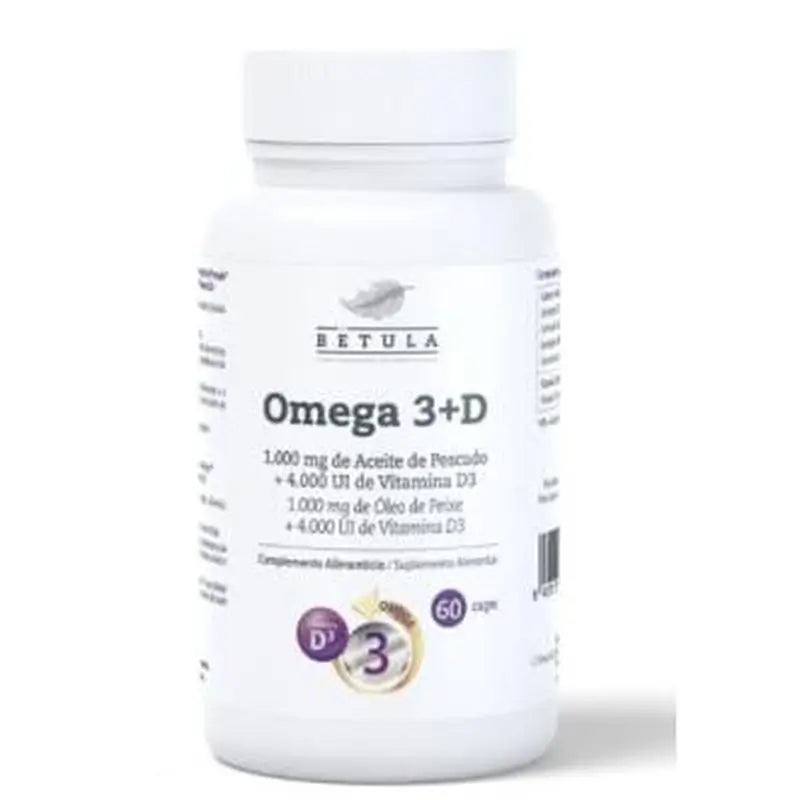 Betula Omega 3+D 60Cap.