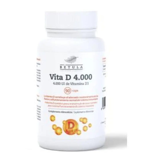 Betula Vitamina D 4000 90Cap.