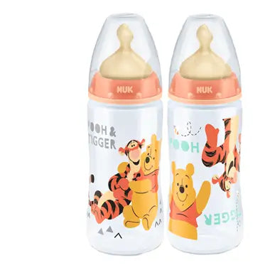 NUK First Choice Biberón Pp Winnie The Pooh Látex 0-6M 300 ml