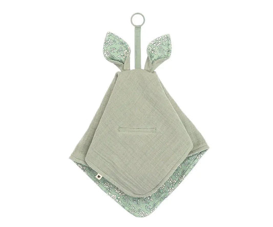 Bibs Liberty Doudou Kangaroo Capel Sage