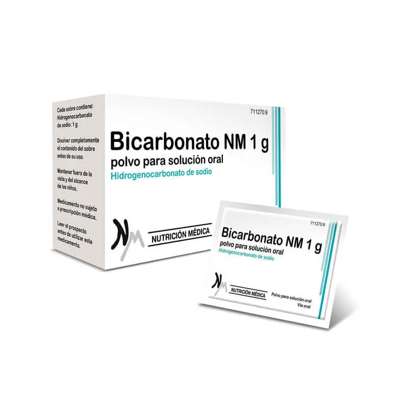 Bicarbonato NM 1 gr Polvo para Solución Oral 42 Sobres