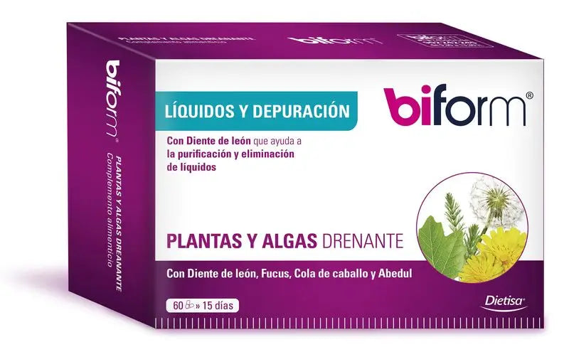 Biform Plantas Y Algas, 60 Cápsulas