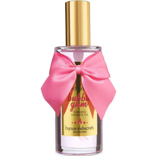 Bijoux Indiscrets Light My Fire Aceite Masaje Efecto Calor Sabor Chicle