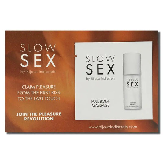 Bijoux Slow Sex Full Body Massage Gel De Masaje 2 Ml