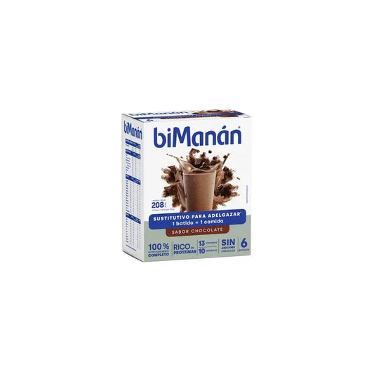 biManán Beslim Chocolate Flavour Shake 6 sachets