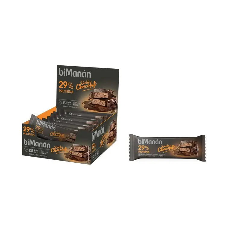 Bimanán Protein Bars Double Chocolate, 20 units