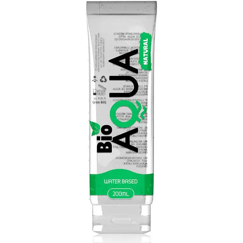 Bioaqua  Lubricante Ingredientes Naturales Base Agua 200 Ml