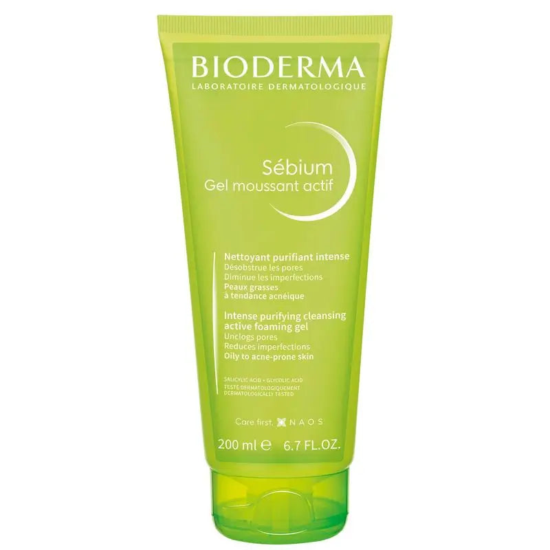 BIODERMA  Nuevo Sebium Gel Active 200 ml