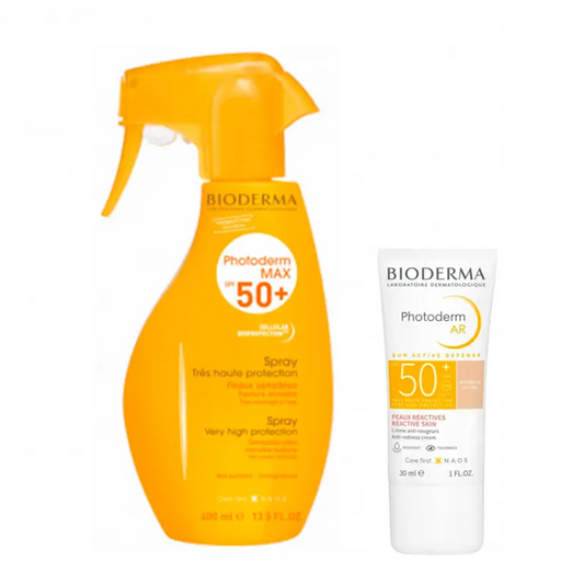 Bioderma Photoderm Max Spray Spf 50+ 400 Ml + Bioderma Photoderm Ar Spf50+ Redness 30 Ml