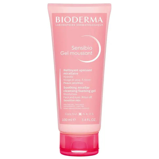 BIODERMA  Sensibio Gel Moussant · Gel Limpiador Micelar Tubo 100 ml