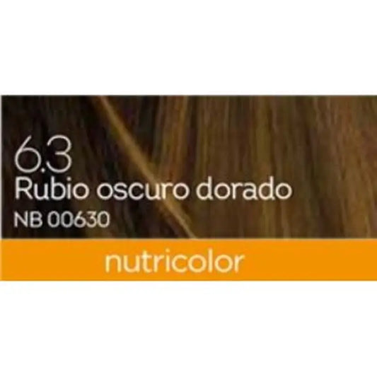 Biokap Tinte Rubio Dorado Oscuro 140Ml. 6.3