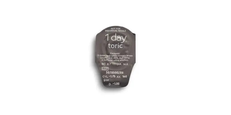 Biomedics 1 Day Daily Toric Lenses , 30 units