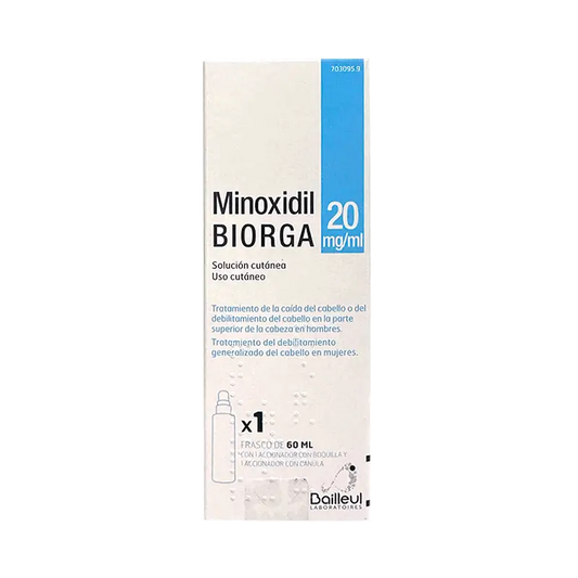 Biorga 20 Mg/ ml Minoxidil Skin Solution 1 Bottle 60 ml