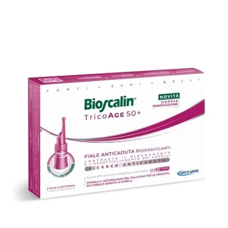 Bioscalin Ampoules Trico Age 50+ Capillary , 8 ampoules, 10 ml