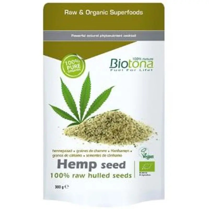 Biotona Hemp Seed Cañamo Semillas 300Gr. Bio