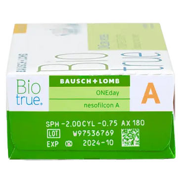 Biotrue One Day Daily Toric Lenses , 30 units