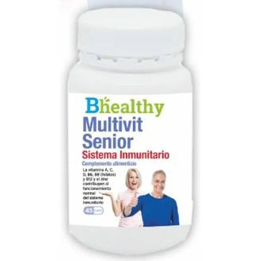 Biover Bhealthy Multivit Senior 45 Cápsulas