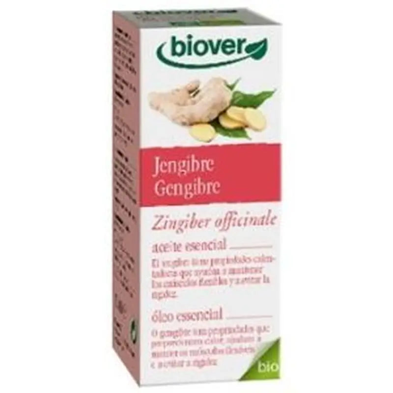 Biover Jengibre Aceite Esencial Bio 10Ml.