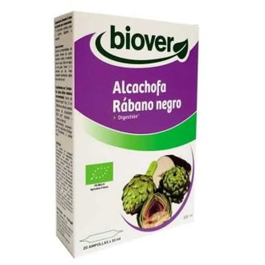 Biover Rabano Negro-Alcachofa Bio 20Amp.