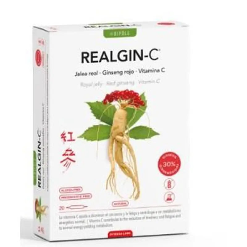 Bipole Bipole Realgin C (Jalea Real+Ginseng+Vit.C) 20Amp