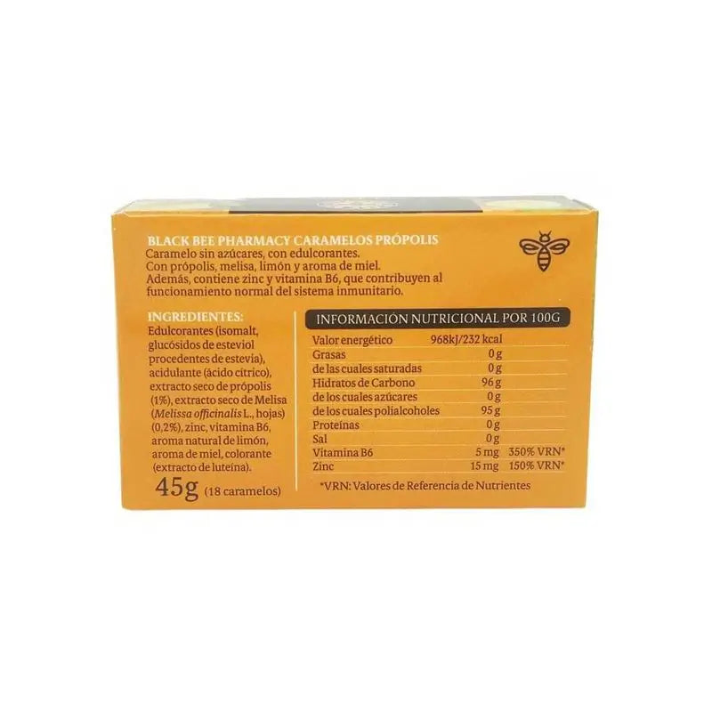 Black Bee Propolis Candy, 20 ampoules