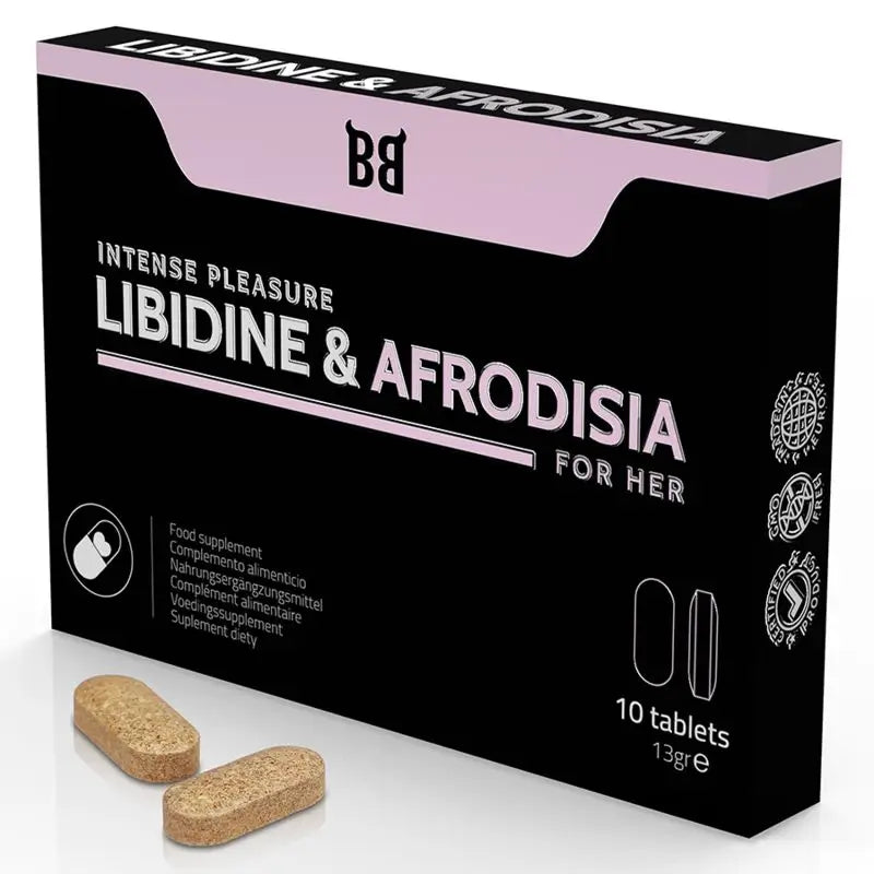 Blackbull By Spartan Libidine & Afrodisia Placer Intenso Para Mujer 10 Cápsulas