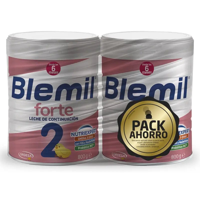 Blemil 2 Forte 800 2nd Unit 50% Discount, 1600 grams