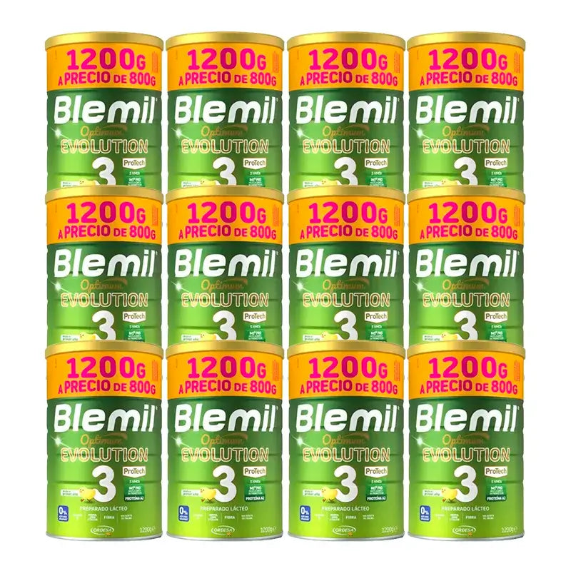 Blemil Optimum Evolution 3 Growing-Up Milk Special Price, 12X1200g