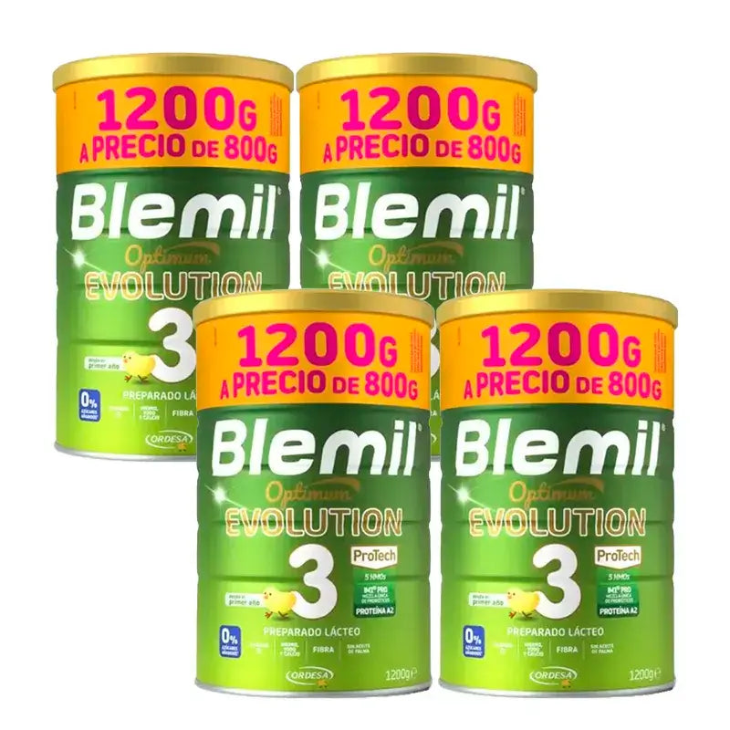 Blemil Optimum Evolution 3 Growth Milk Special Price, 4X1200g