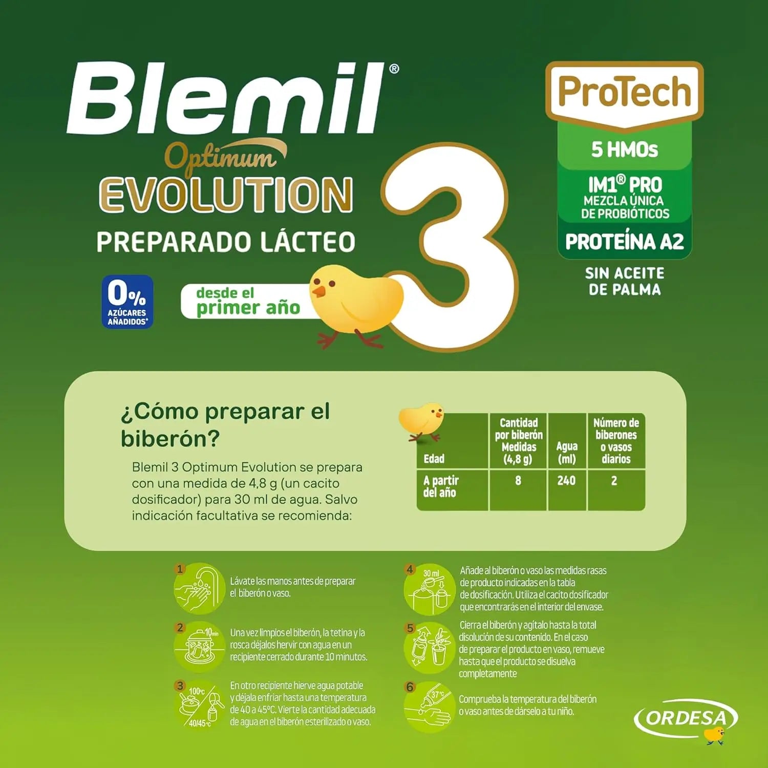 Blemil Bipack Optimum Evolution 3 Growing-Up Milk, 2X800g