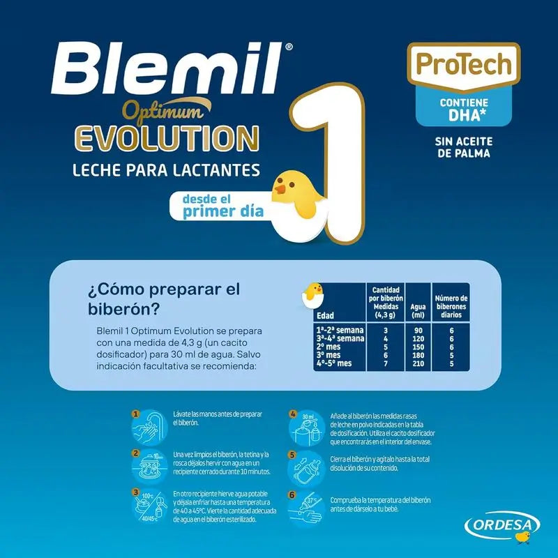 Blemil Optimum Evolution 1 Starter Milk, 800g