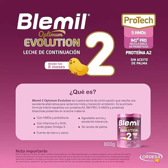 Blemil Optimum Evolution 2 Formula 2, 1200 gr