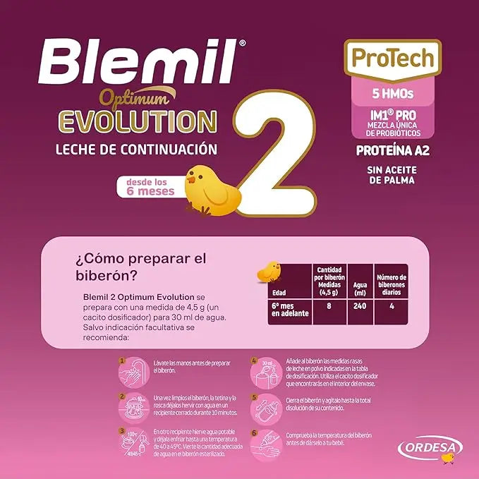 Blemil Optimum Evolution 2 Formula 2, 1200 gr