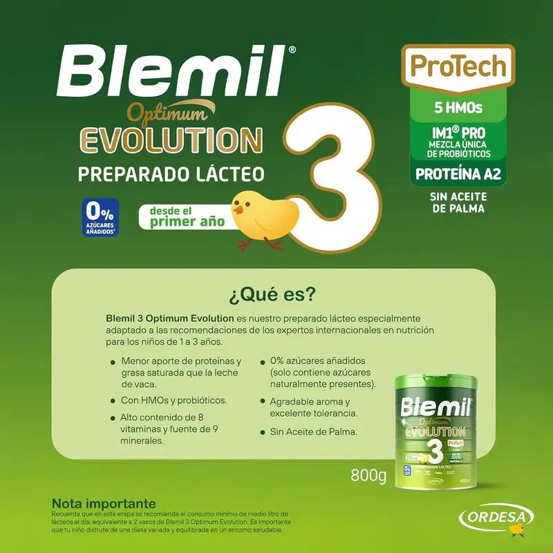 Blemil Optimum Evolution 3 Growing-Up Milk, 800 g