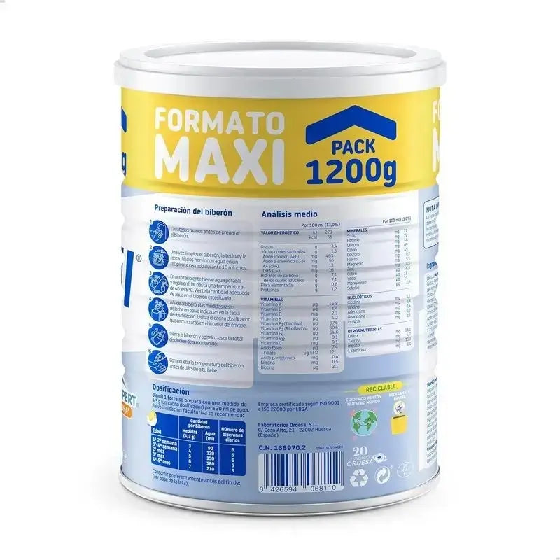 Blemil Plus 1 Forte, Pack 12 x 1200 grams