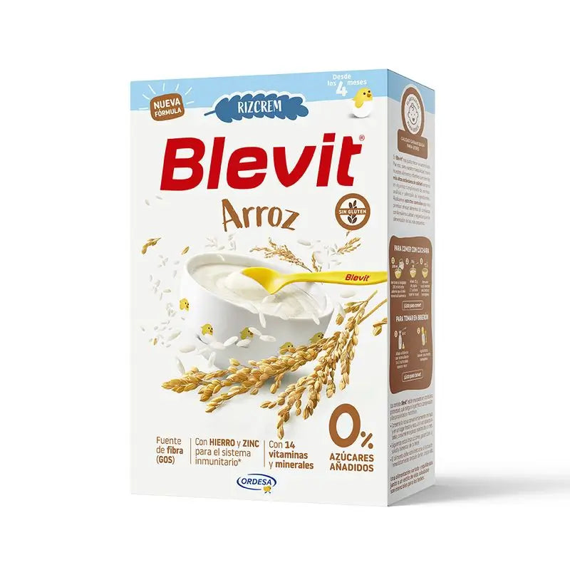 Blevit Alimentación Infantil Crema De Arroz, 225 grs