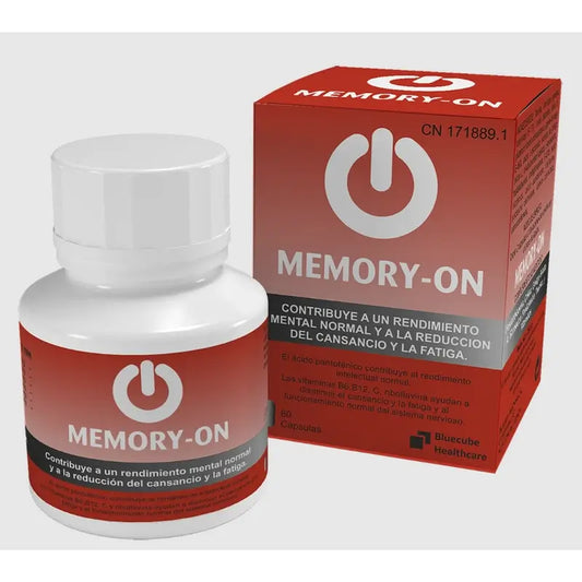 Bluecube Healthcare Memory-On, 60 capsules