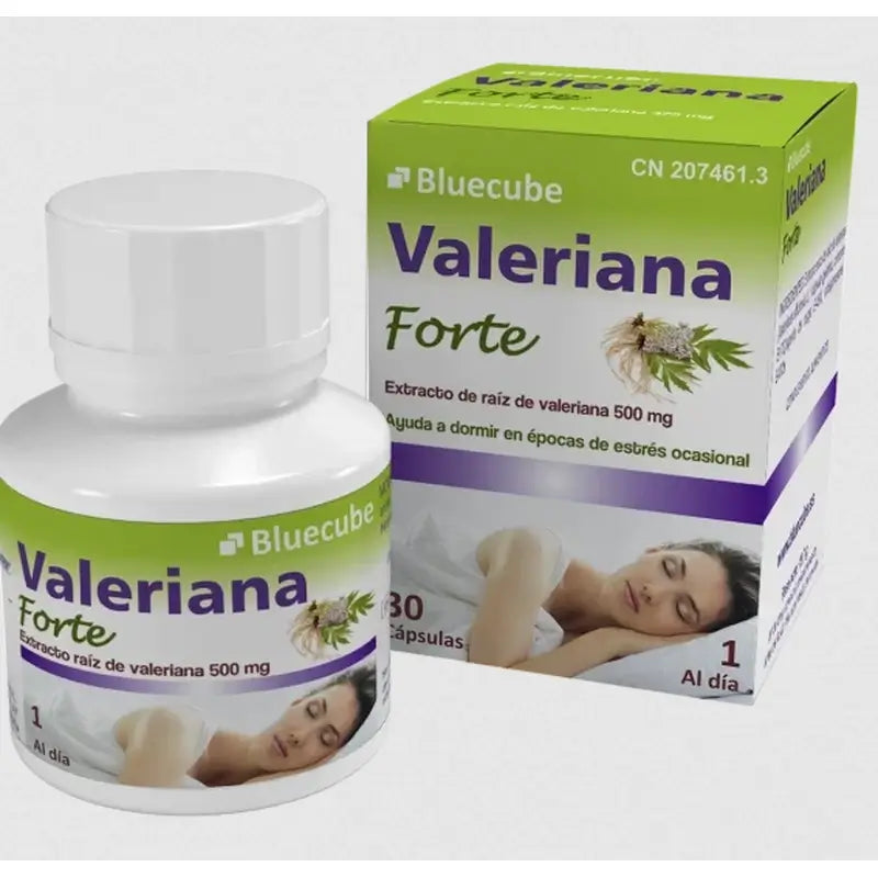 Bluecube Healthcare Valeriana Forte 30 capsules