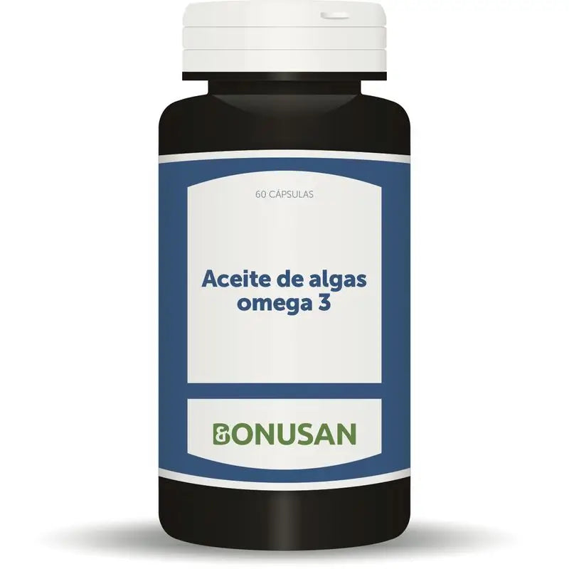 Bonusan Aceite De Algas Omega-3 , 60 cápsulas