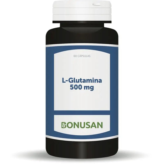 Bonusan L-Glutamina 500 Mg , 60 cápsulas