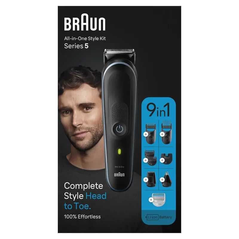 Braun  Series 5 Mgk5411 Recortadora, Multifunción 9En1